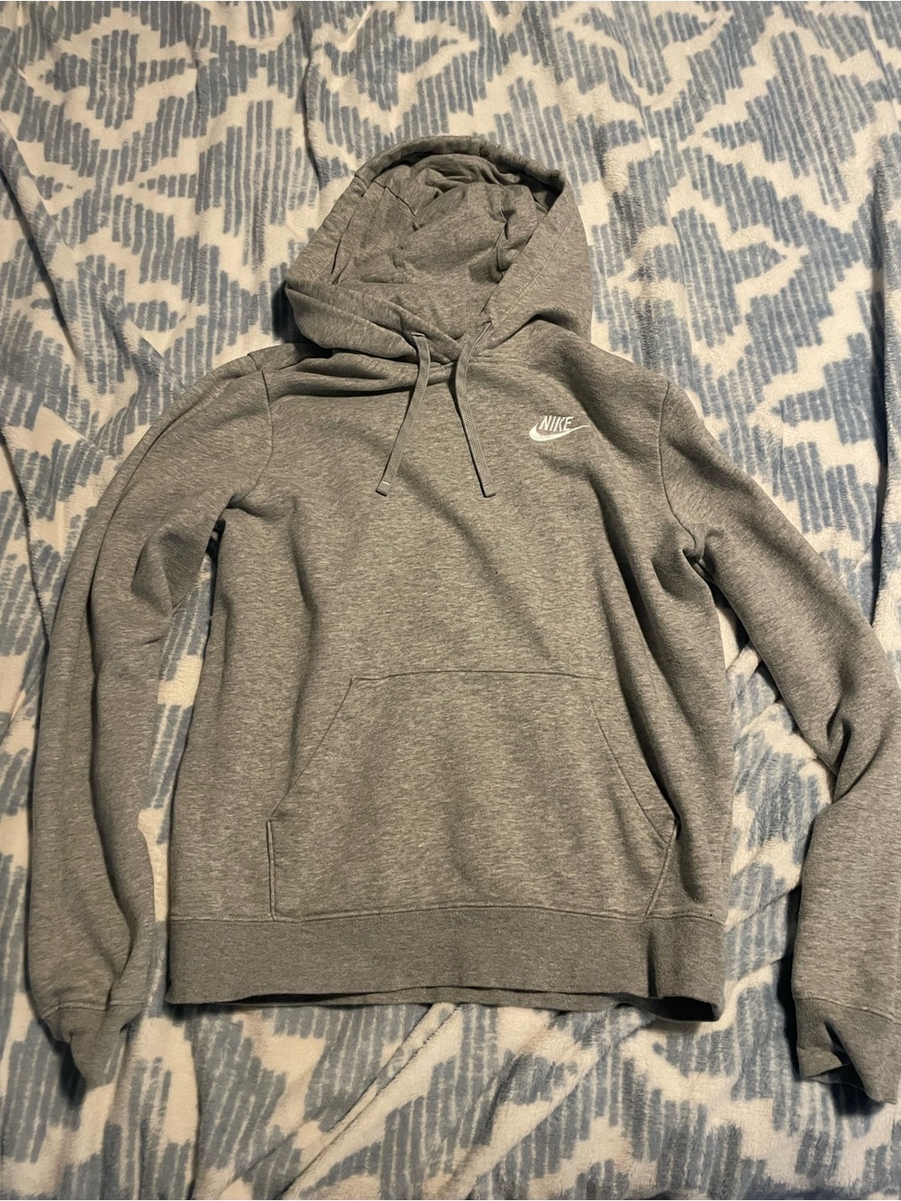 Nike Heather Gray Hoodie